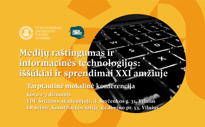 Kviečia į konferenciją apie medijų raštingumą ir informacines technologijas